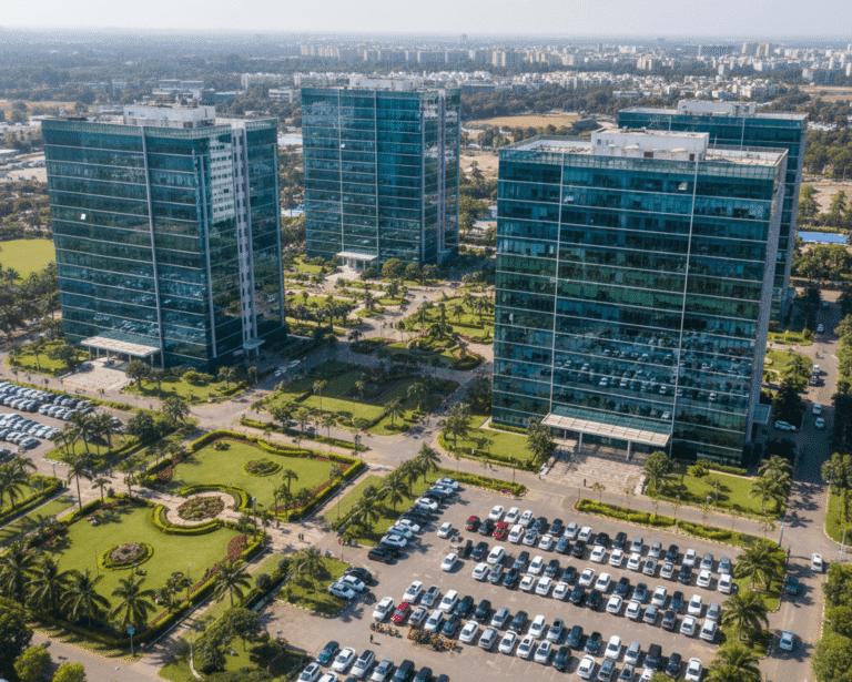 Manyata Tech Park near Assetz Zen and Sato in North Bangalore