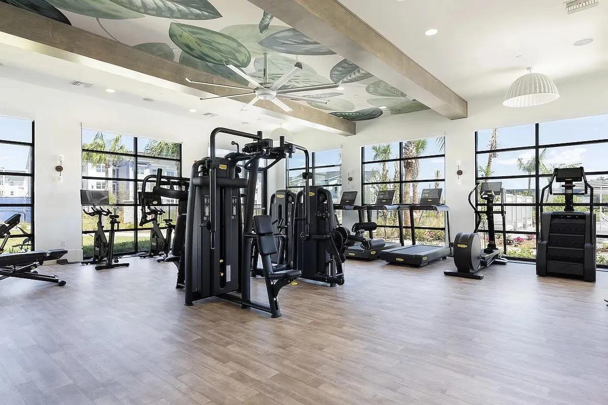 Modern gym facility inside Concorde Neo Bangalore