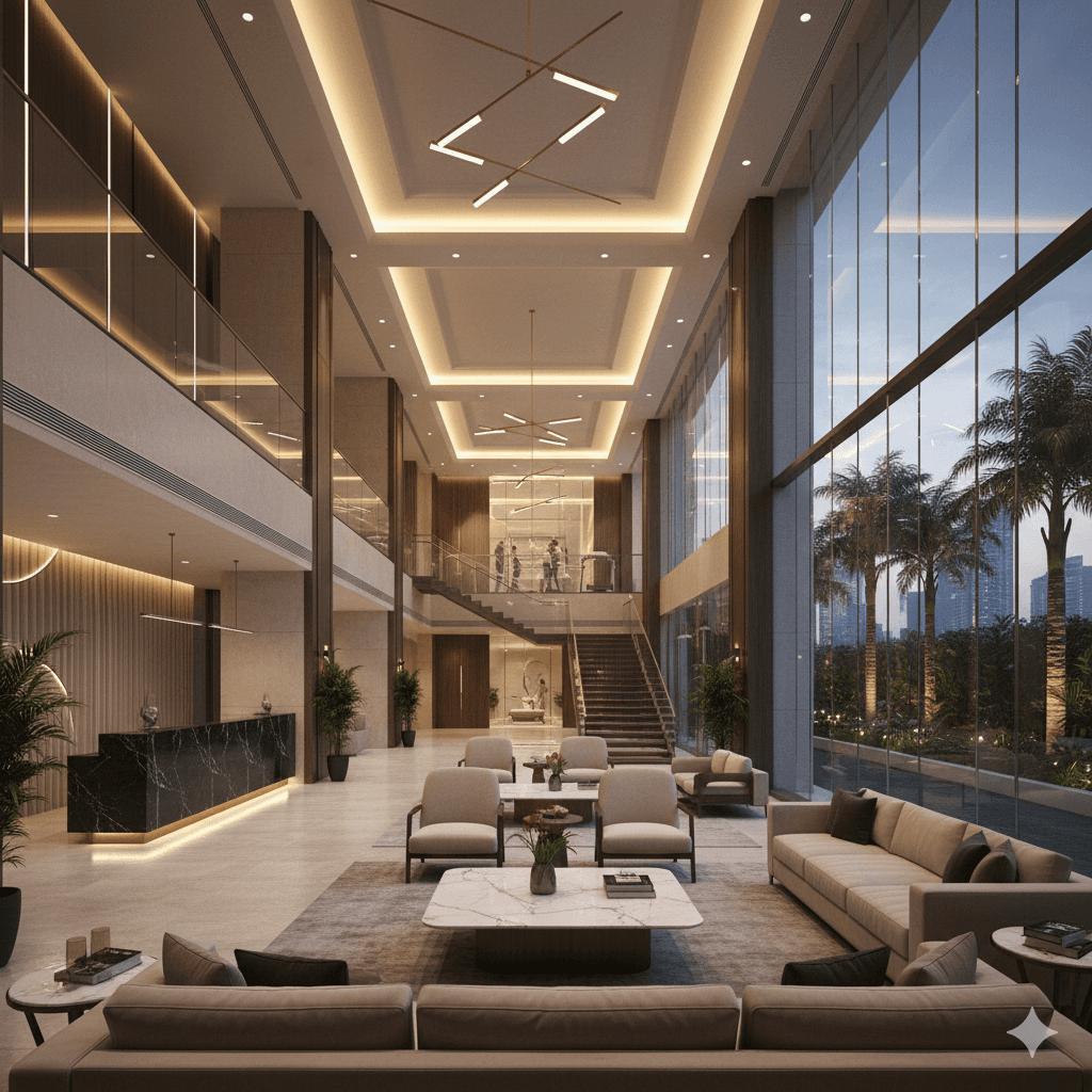 Premium clubhouse at Embassy Knowledge Park Villas