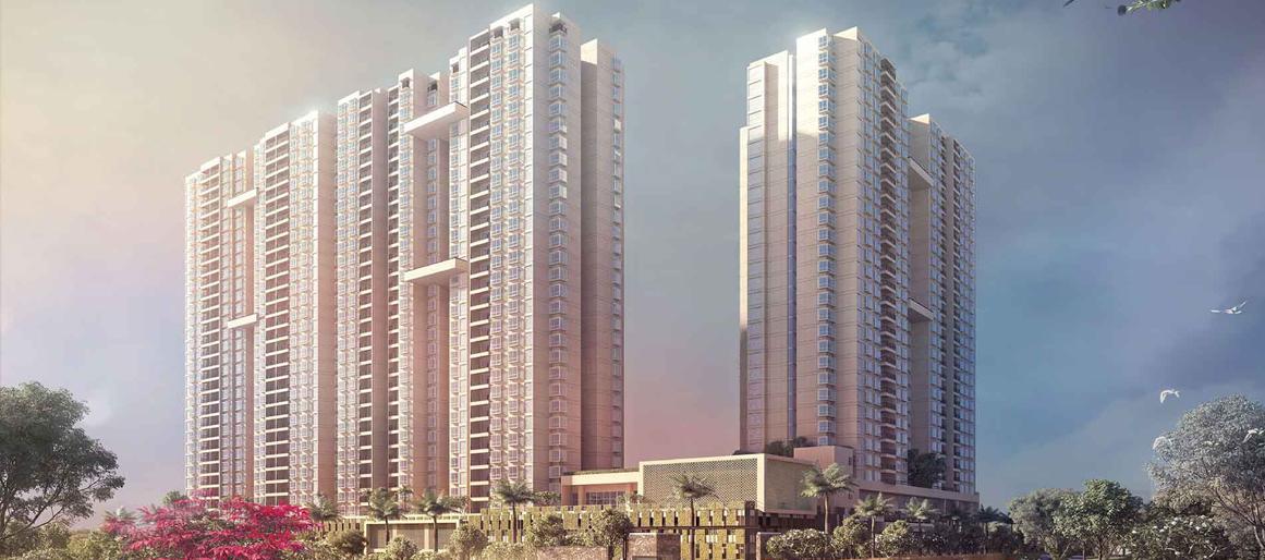Bhartiya City Nikoo Homes 9 residential tower elevation in Bagalur North Bangalore