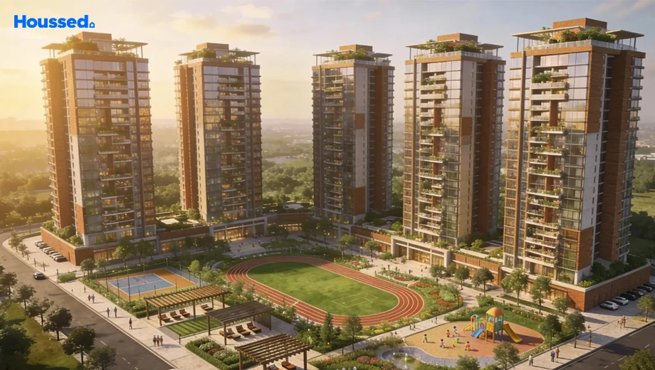 Bricks and Milestones Solcrest luxury residential towers Hennur Road Bangalore