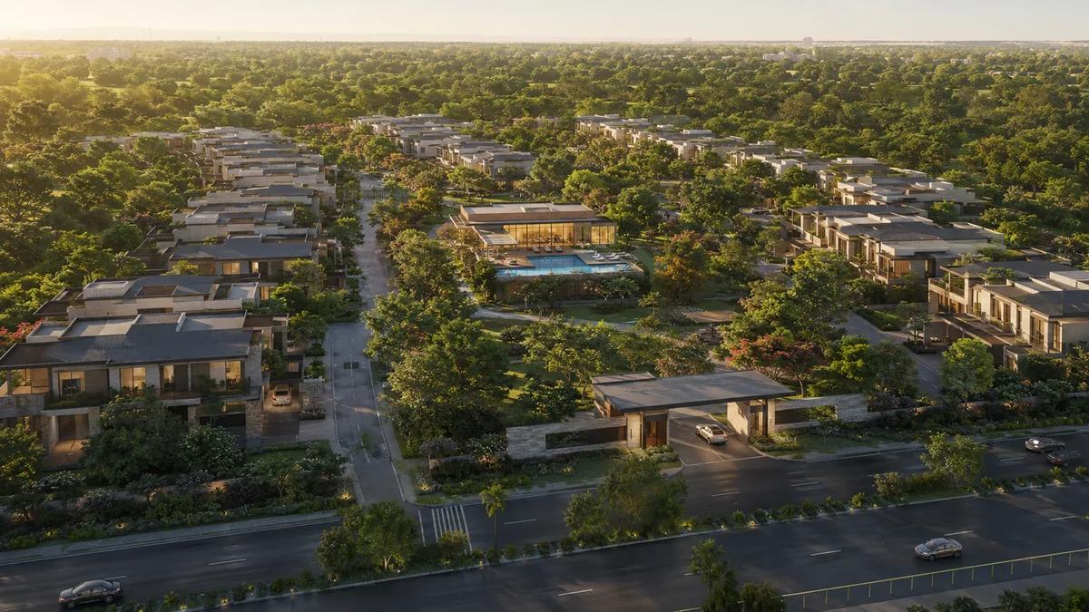 Godrej Row Houses landscaped gardens and green spaces Whitefield Bengaluru