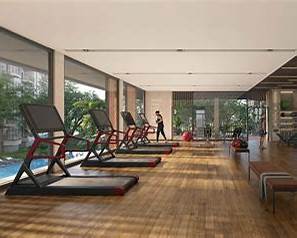 Modern gymnasium and fitness facilities Alembic Cloud Forest Whitefield