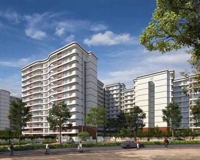 Modern residential towers TATA Varnam Phase 1 Tata Housing