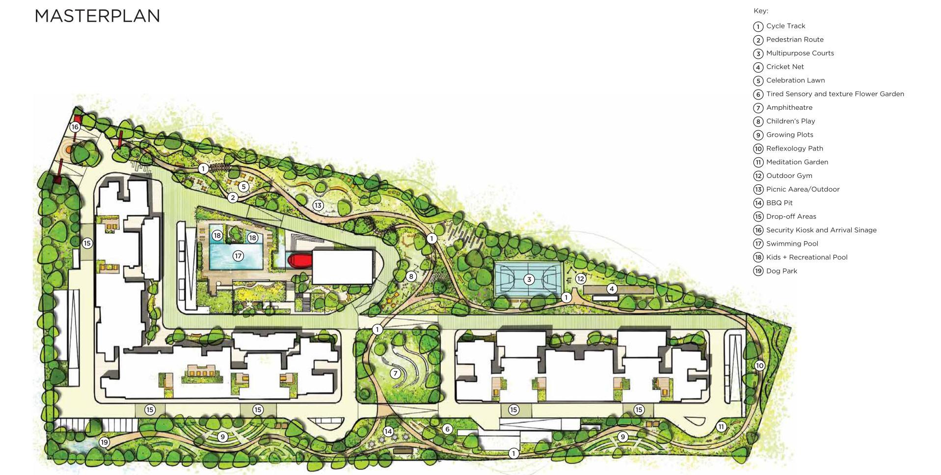 Nikoo Homes 5 Phase 2 master plan Bhartiya City Thanisandra