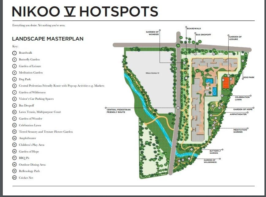 Nikoo Homes 5 Phase 2 site plan towers and amenities Bhartiya City
