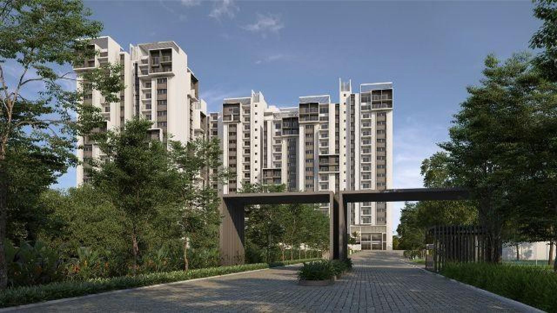 Rohan Upavan master plan towers clubhouse swimming pool landscaped green spaces