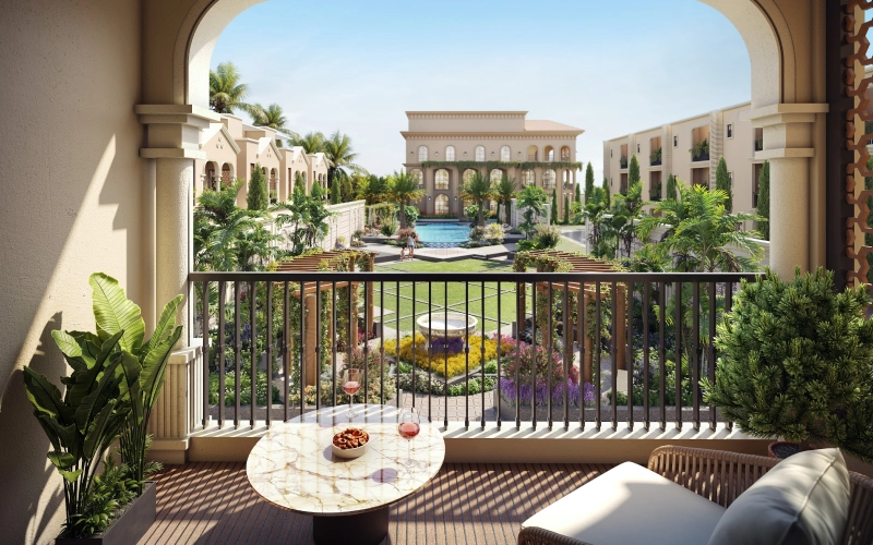 Surya Valencia 4 BHK Spanish themed villa exterior North Bangalore
