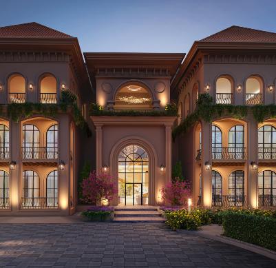 Surya Valencia 4 BHK luxury villa exterior
