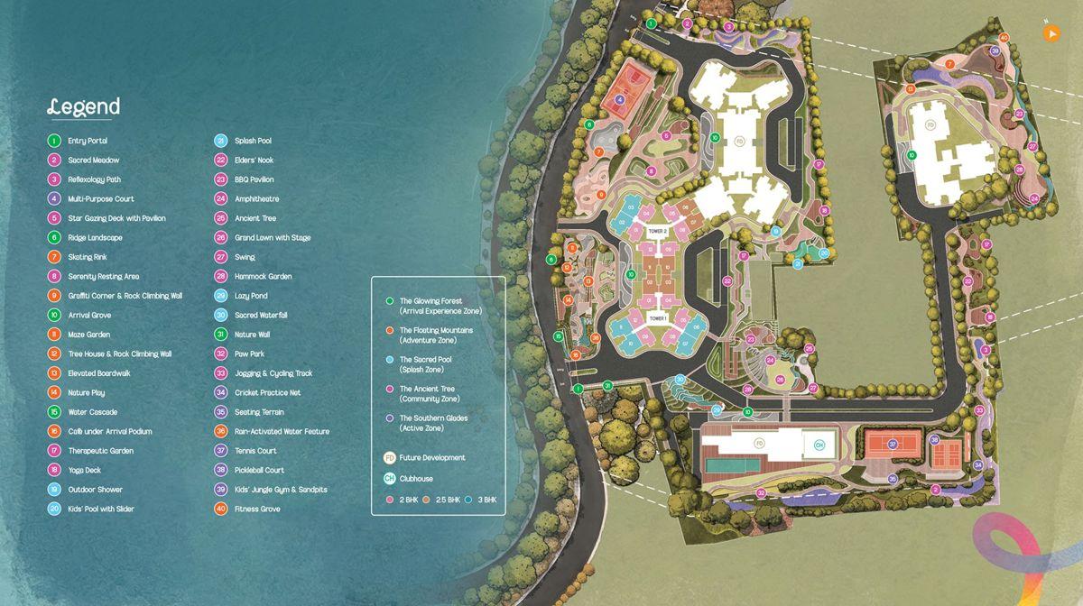 Century Kindle Attur Yelahanka master plan towers clubhouse landscaped gardens