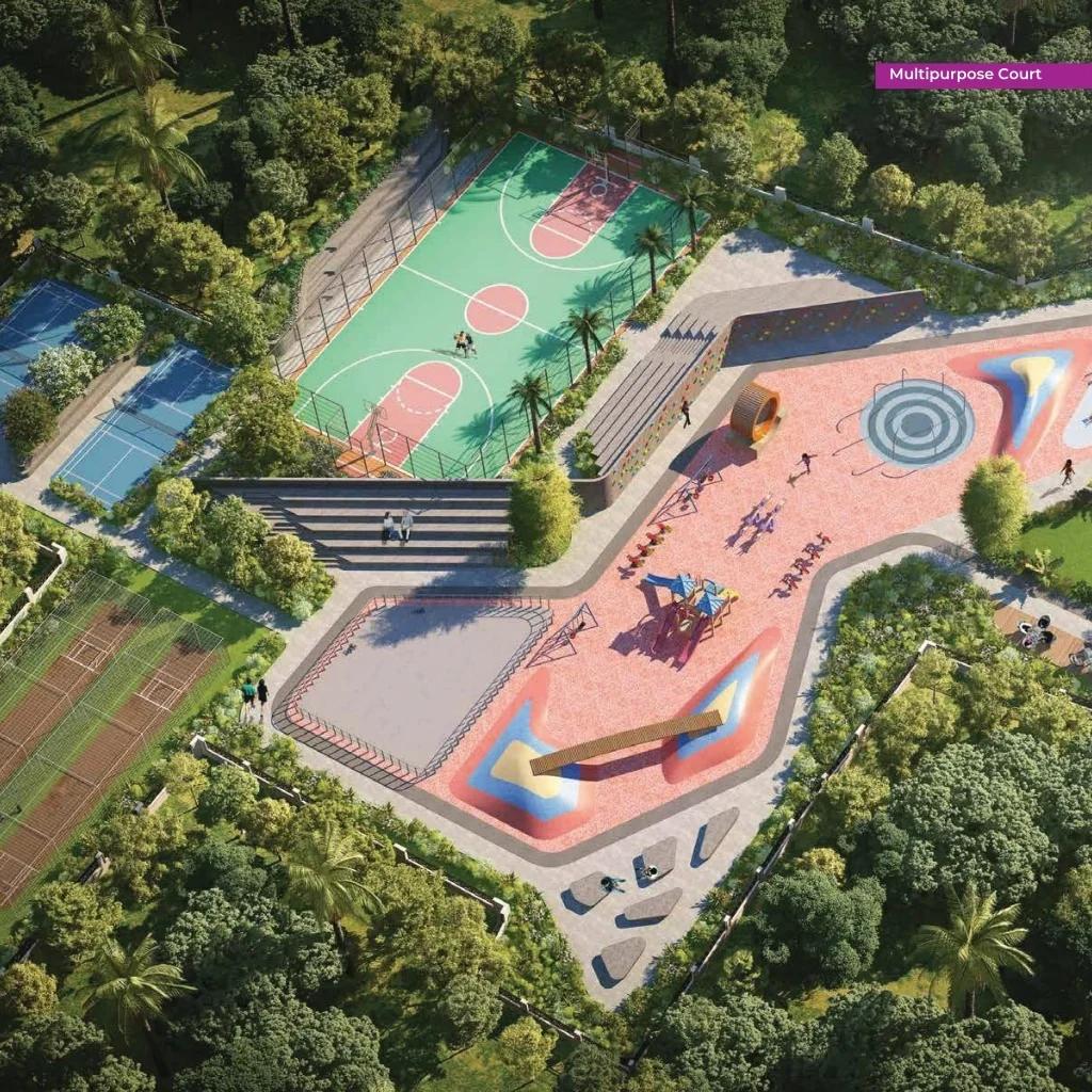 Godrej Vanantara multipurpose sports court Bannerghatta Road