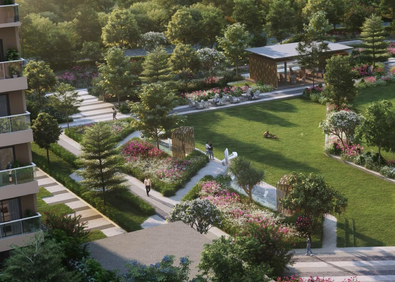 Prestige Eaton Park landscaped gardens