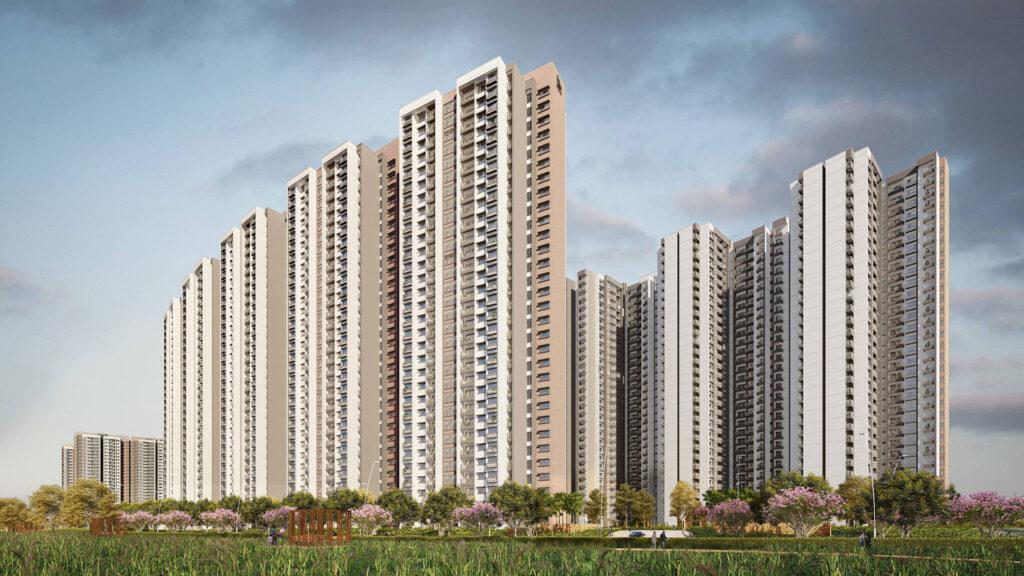 Prestige Eaton Park at The Prestige City Sarjapur main elevation