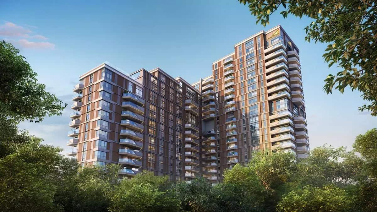 TVS Emerald Cascadia ultra luxury tower Mission Road Bangalore
