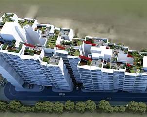 Unishire The Weave aerial view Chokkanahalli Bangalore