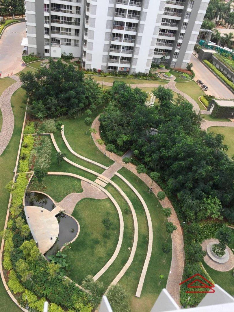 Unishire The Weave landscaped garden Chokkanahalli
