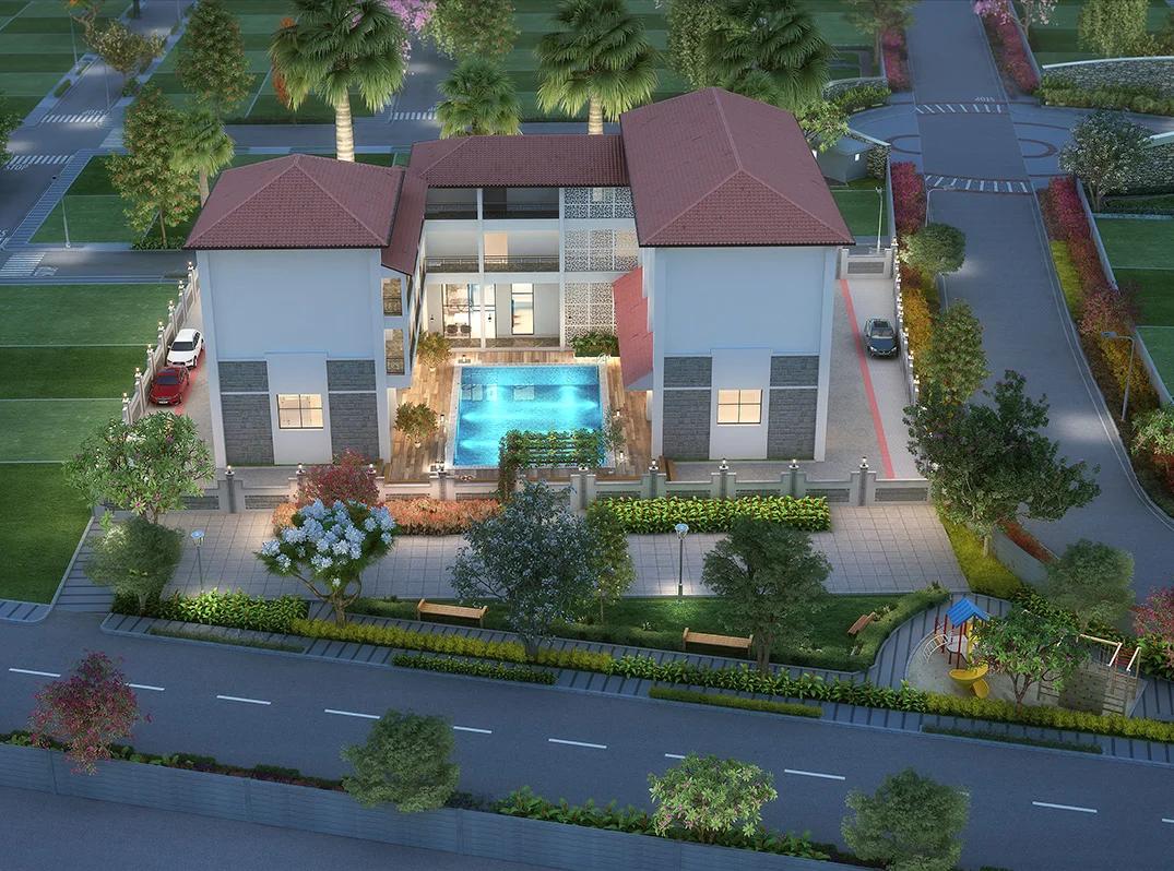 Sattva Thippapura clubhouse, swimming pool and lifestyle amenities