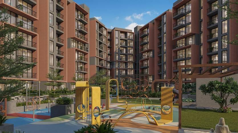 Children's play area, outdoor gym and amphitheatre at Assetz 22 & Crest